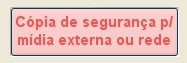 Botao do menu para cópia de segurança